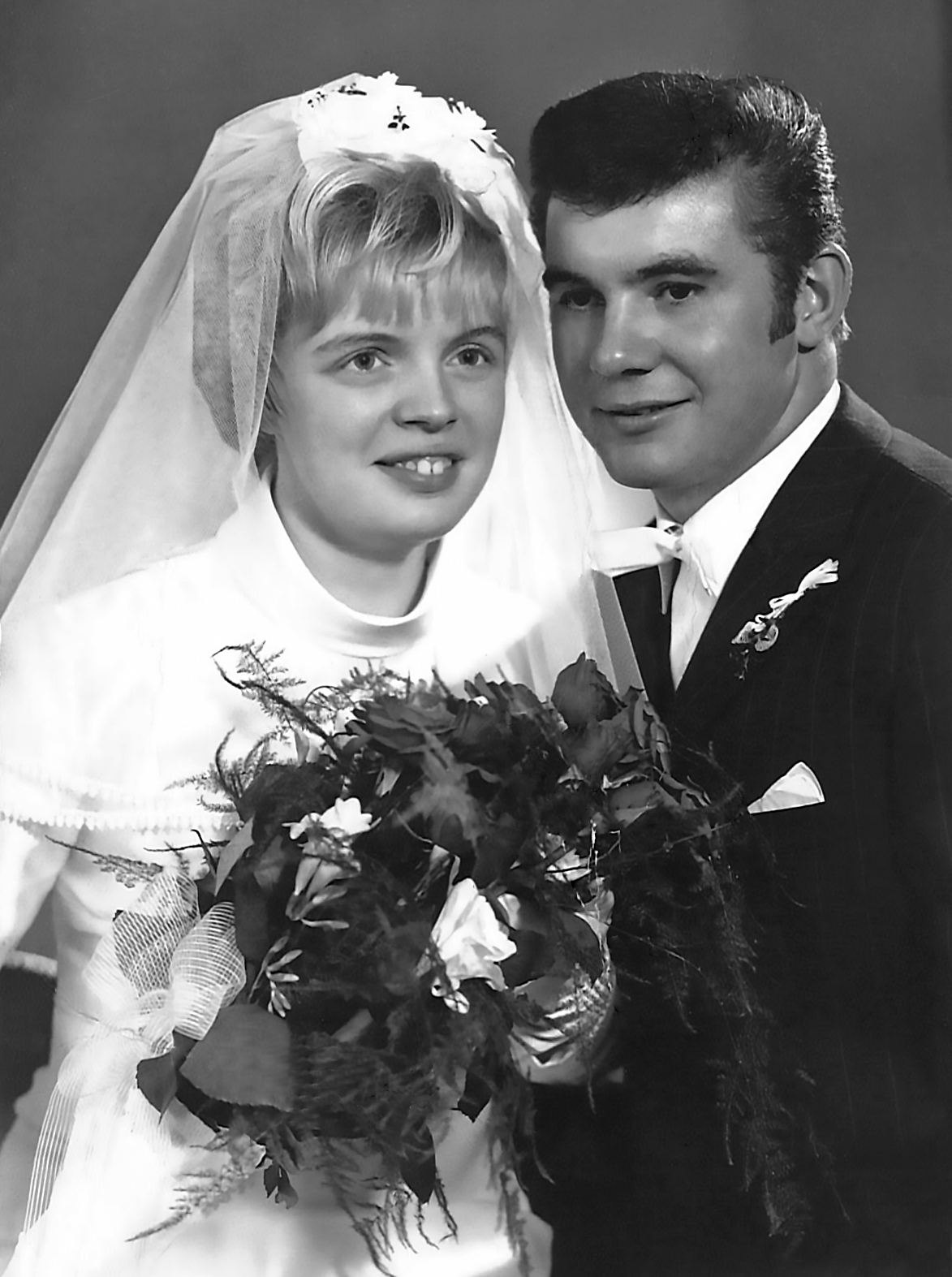 Hochzeitsfoto bearbeitet